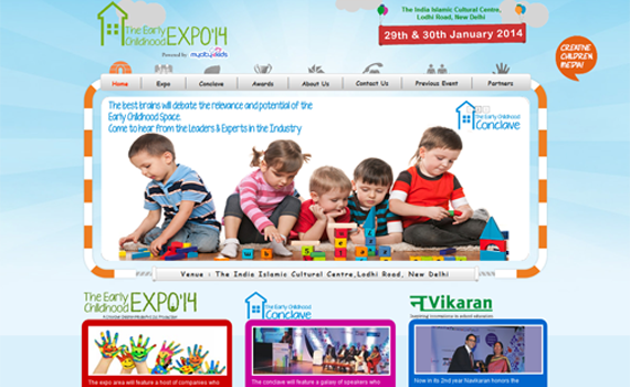 Website Design for Expo Company